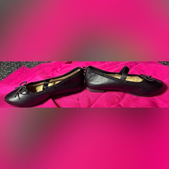 Cat & Jack Black Ballet Slippers EPC Size 8 Excellent Preloved Condition - Picture 6 of 7